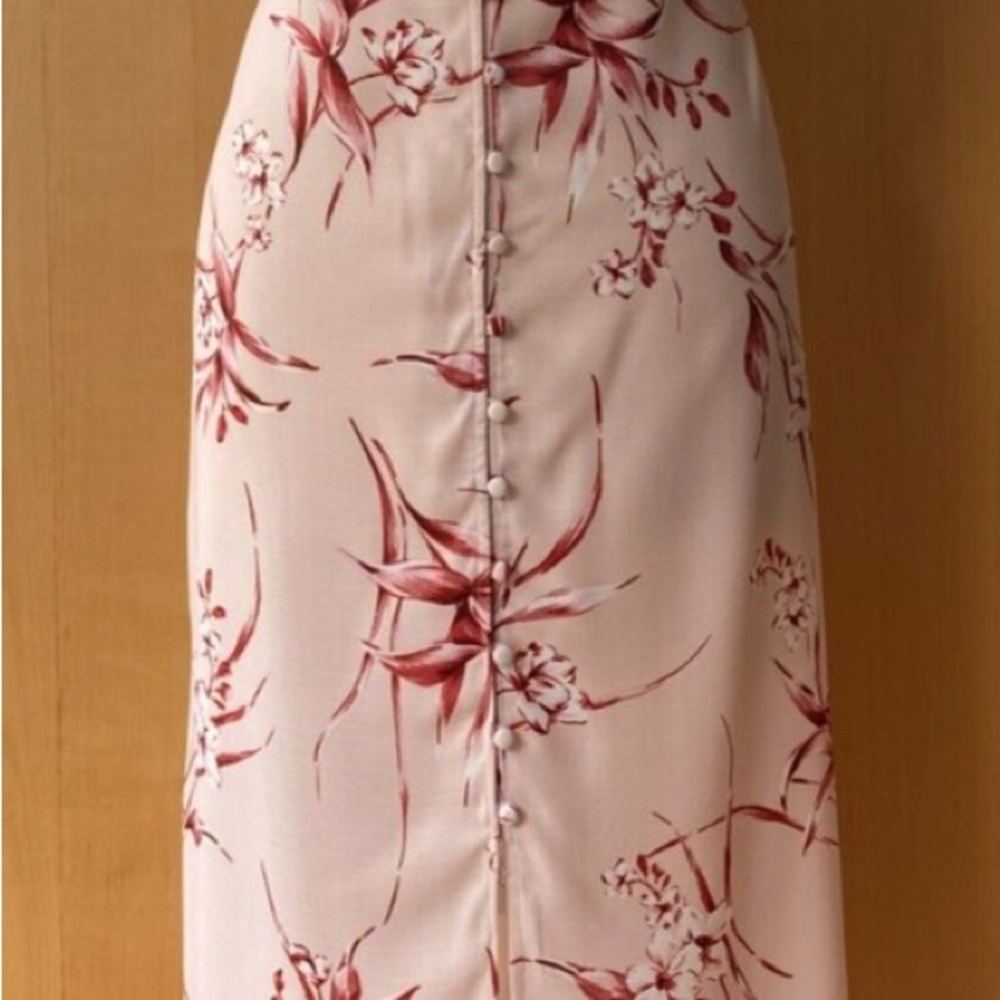 Pink Floral Dress